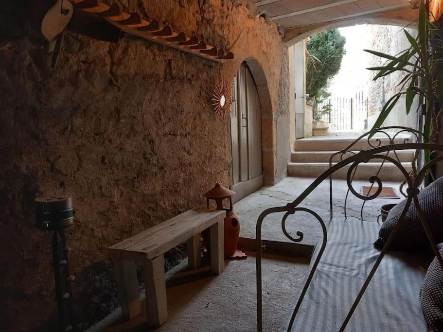 Joli Appartement Les Archers Montpeyroux  Exteriér fotografie