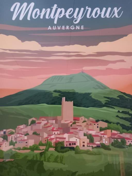 Joli Appartement Les Archers Montpeyroux  Exteriér fotografie